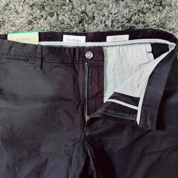 NWT Men Goodfellow Black Shorts - Picture 3 of 3